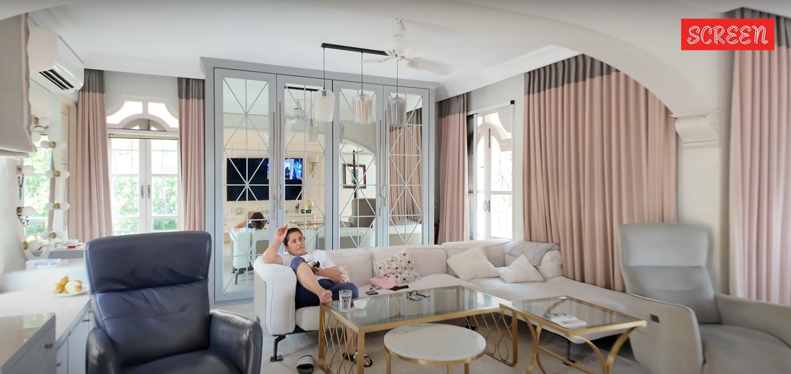 Inside Archana Puran Singh's house Parmeet Sethi