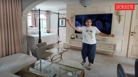 Archana Puran Singh's stunning bungalow in Madh Island not only exudes the lavishness typical of celebrity residences but also radiates a sense of tranquillity.