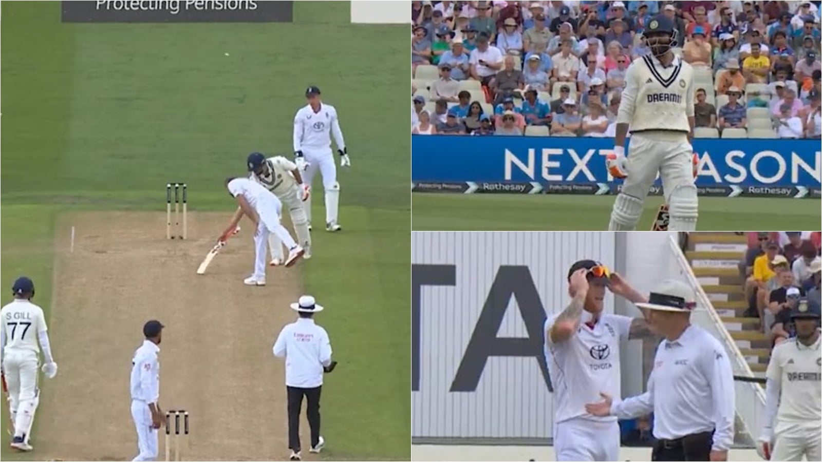 ‘Why would I do that?’: Watch Ravindra Jadeja’s run-in with Ben Stokes and co during IND vs ENG Edgbaston Test | Cricket News  indianexpress.com