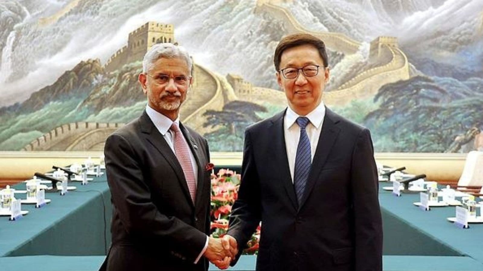 Jaishankar visits China, says ties steadily improving after standoff