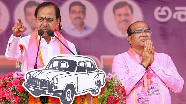 The alleged tapping took place when Bharat Rashtra Samithi government, led by K Chandrashekar Rao, was in power in Telangana.