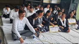 Delhi Karkardooma Court Protest