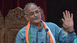 Kavinder Gupta takes oath as new Ladakh LG