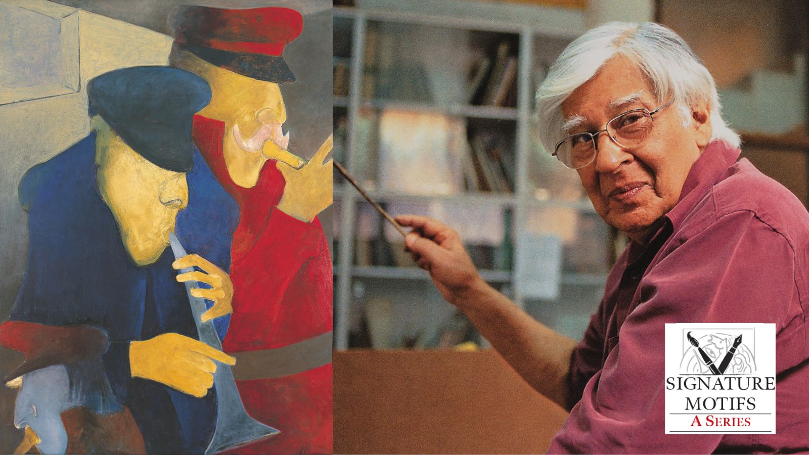 The music and melancholy of Krishen Khanna’s signature ‘bandwallas’