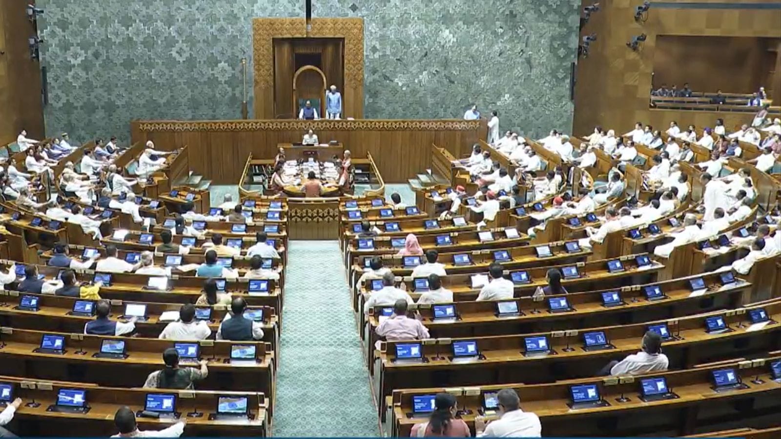 Parliament Monsoon Session disrupted by Opposition protests; adjourned twice in Lok Sabha