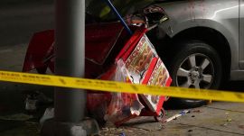 At least 30 injured, three critical after car drives into crowd in Los Angeles' East Hollywood