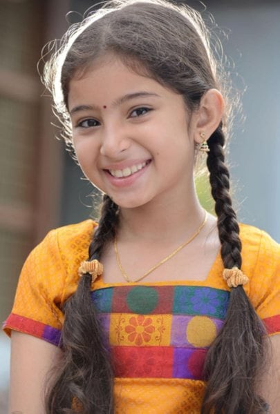 Sara Arjun as a child actor