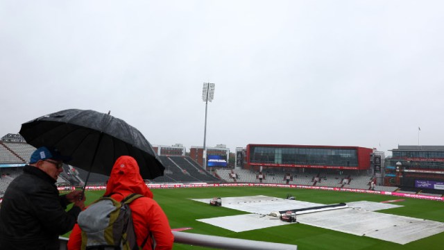  Rain could partially affect play on Saturday. (Reuters)