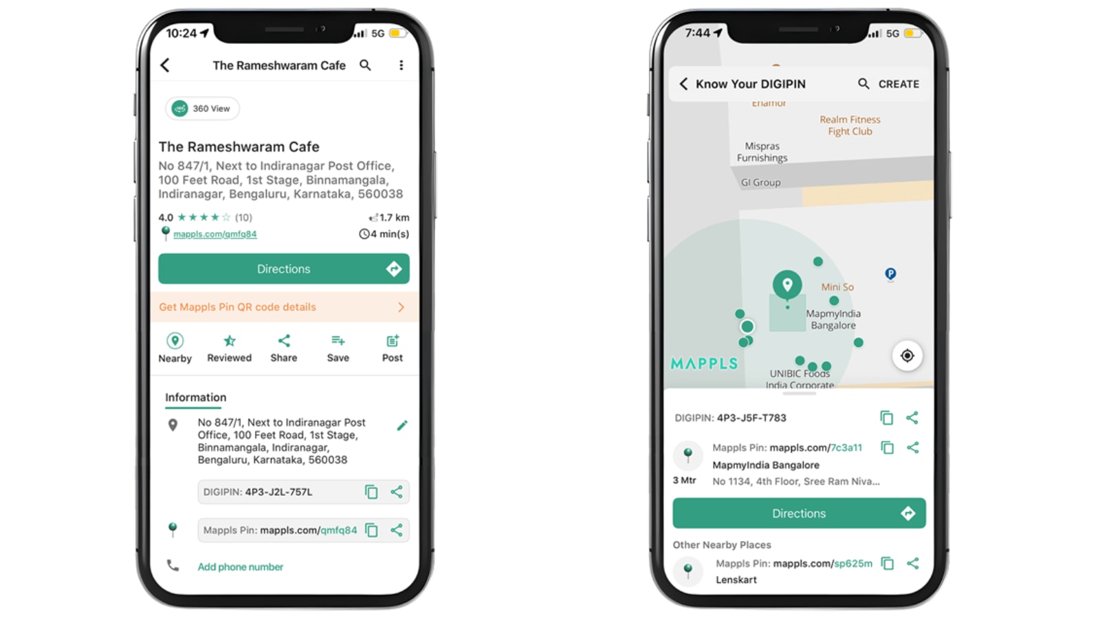 mappIs mappmyindia DIGIPIN
