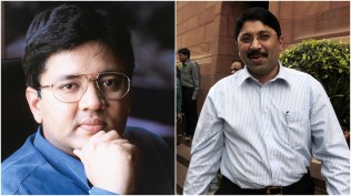 Kalanithi Maran (left) with his brother Dayanidhi Maran.