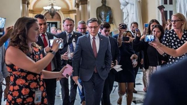 Mike Johnson epstein case donald trump bill clinton