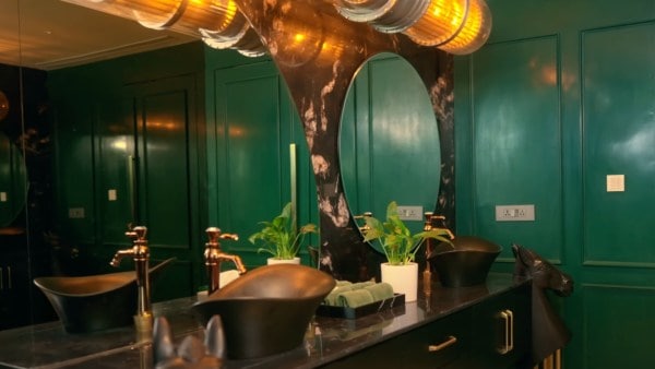 A look inside Karan Johar's apartment. (Pic: Asian Paints/YT)