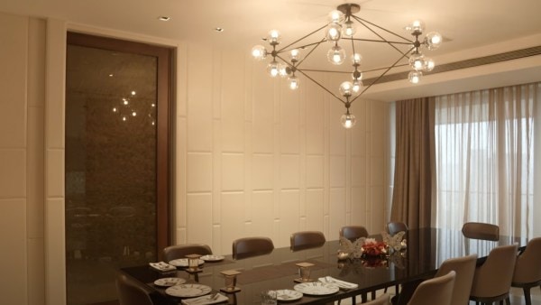 A look inside Jackky Bhagnani and Rakul Preet Singh’s apartment. (Pic: Farah Khan/YT)