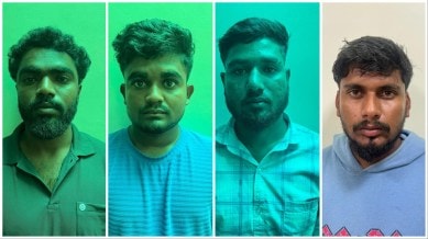 The four suspects are Avinash Dinnahalli, Sudarshan, Murugesh, and Narasimha. (Express Photos)