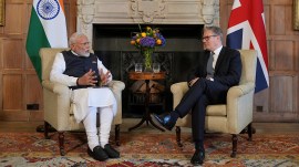 Prime Minister Narendra Modi and British PM Keir Starmer hold bilateral talks at Chequers on Thursday