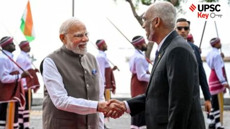 India, Maldives, PM Modi, Mohamed Muizzu, UPSC key