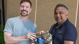 The milestone was achieved on June 1 when MrBeast overtook all competition by reaching 400 million subscribers (Image source: @MrBeast/X)