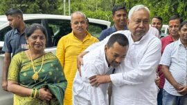 Nitish Kumar, Nishant Kumar