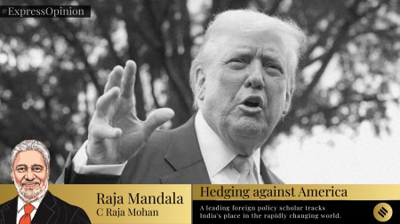 President Donald Trump speaks to the media as he leaves the White House, Tuesday, July 15, 2025, in Washington. (AP)