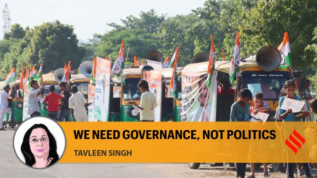 All that our politicians seem to care about is their own political future. They believe that governance is never an election issue for their voters. (Express file photo by Jasbir Malhi)