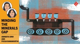 India’s historical ties and growing influence with Africa and Southeast Asia are a key reason for Western countries to engage with it for the extraction of minerals. (Illustration by C R Sasikumar)