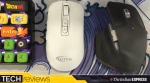 The Otek BM09 (centre) is pretty small compared to the Logitech MX Master 3 (right).