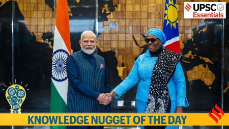 Narendra modi, Namibia, President Netumbo Nandi-Ndaitwah, international, Upsc, alliance