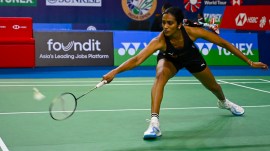 File image of Indian badminton star PV Sindhu. (PHOTO: BAI)