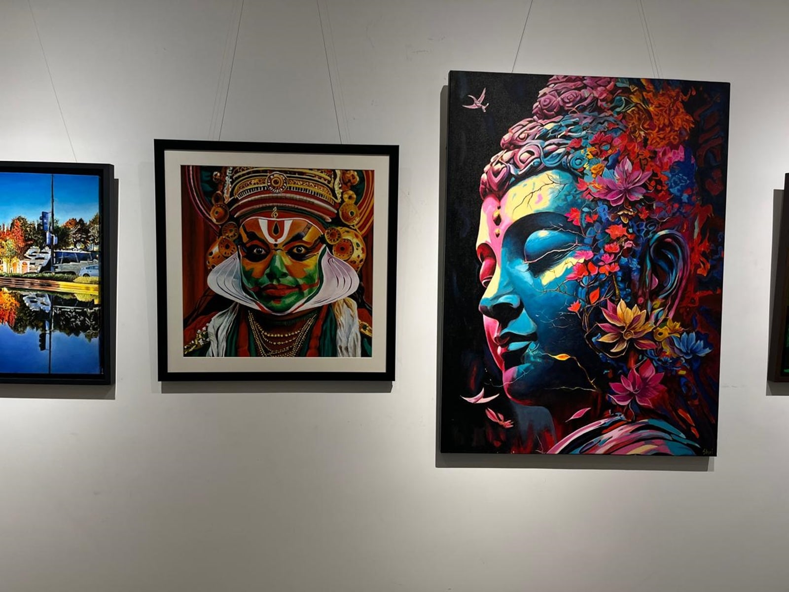 The Friendly Brush Strokes, an art exhibition