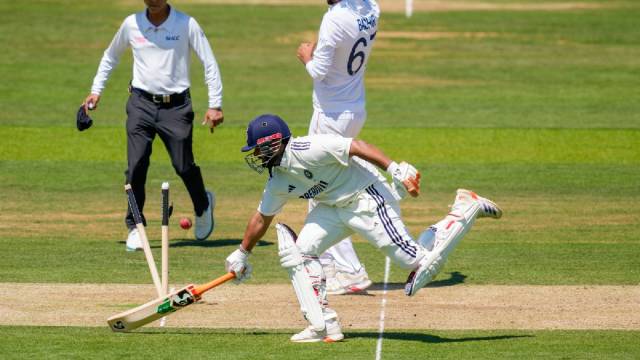 Ben Stokes Rishabh Pant run out India vs England