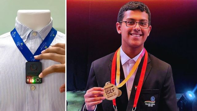 Pranet Khetan’s innovation has been recognised by India’s IRIS National Fair and the Regeneron International Science and Engineering Fair (ISEF) 2025. (Express Image)