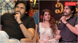 Observing that Nidhhi Agerwal had taken on the burden of promoting their actioner Hari Hara Veera Mallu: Part 1 alone, Telugu star Pawan Kalyan admitted feeling embarrassed seeing this.