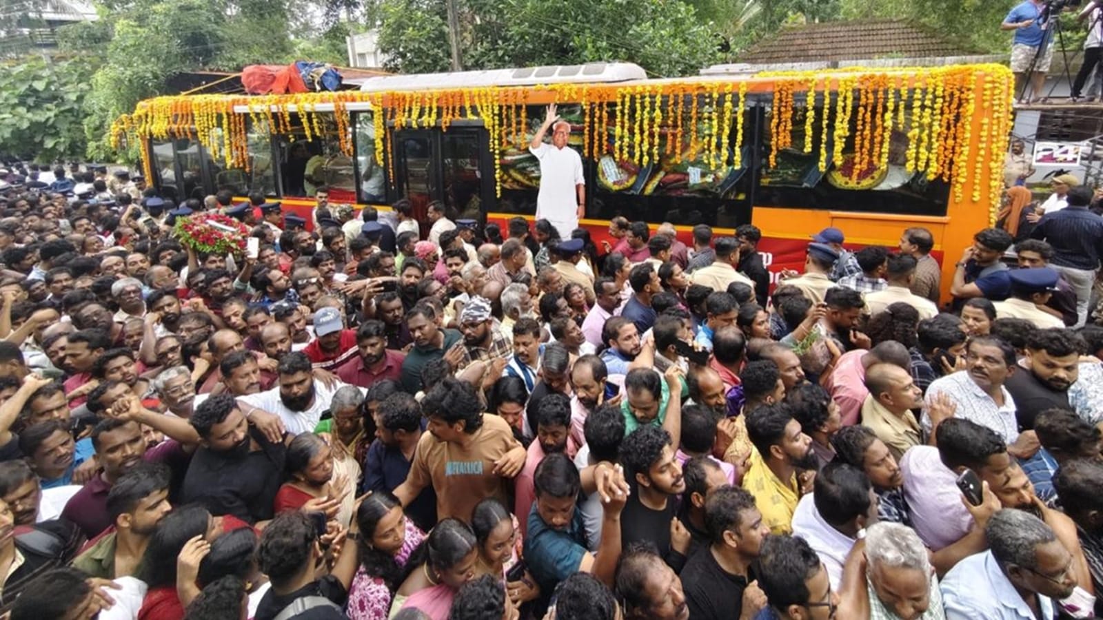 ‘You live on through us’: Kerala says goodbye to ‘comrade VS’