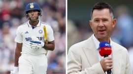 Ricky Ponting has urged India to back Sai Sudharsan at No. 3 despite his early failures. (AP)