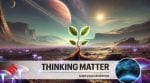 A hyperrealistic visual of a sapling growing on an alien planet. (AI-generated image by DALLE)