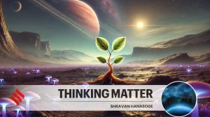 A hyperrealistic visual of a sapling growing on an alien planet. (AI-generated image by DALLE)