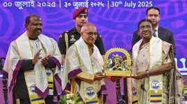 You are first batch, will carry lineage: President to AIIMS Kalyani graduates