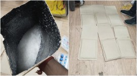 The crystal meth seized from a Nigerian woman in Pune