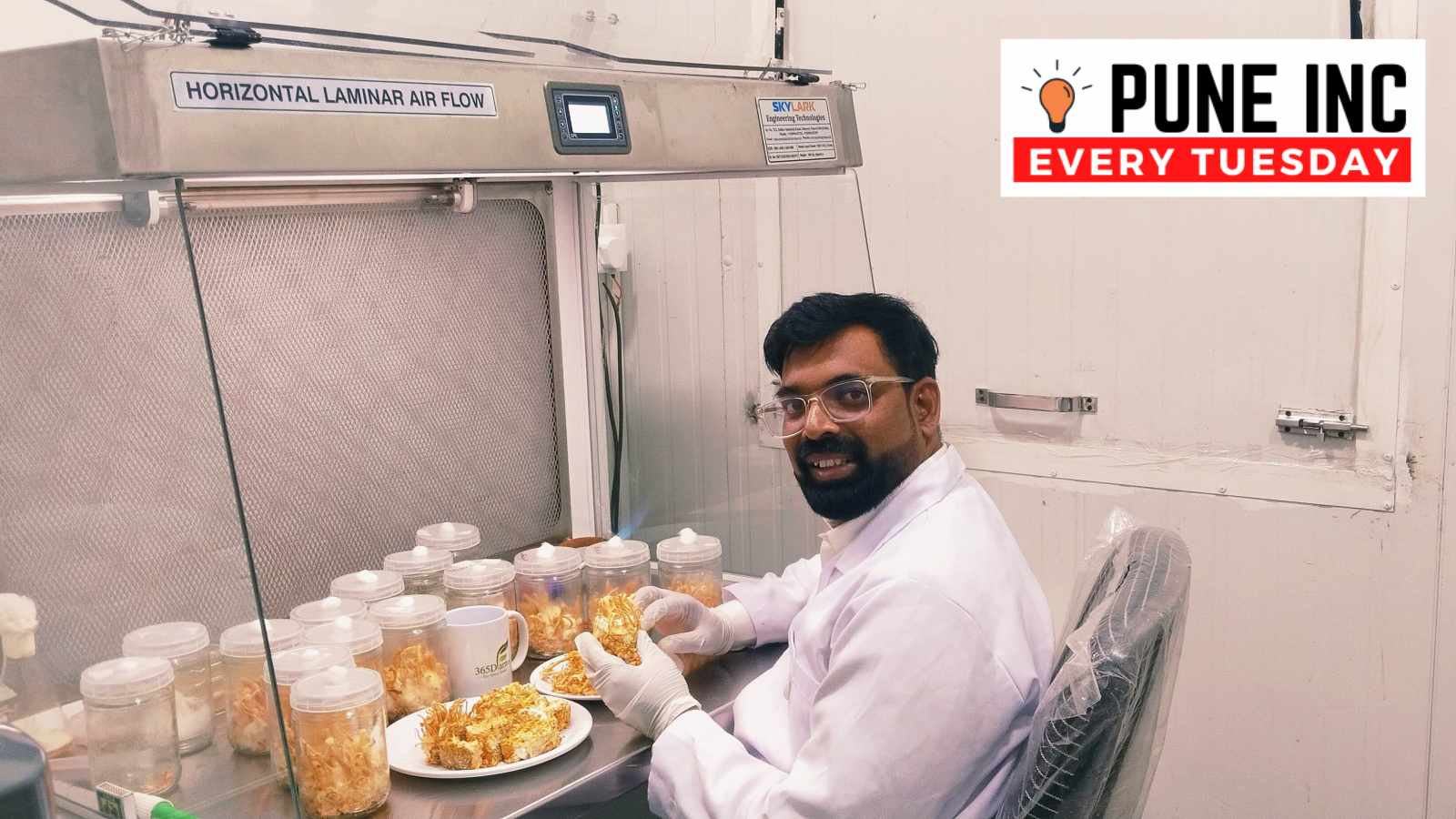 Pune Engineer Cultivates Cordyceps Mushroom for Fitness Boost