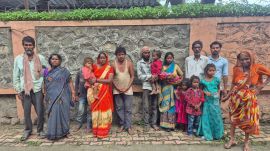 tribal family, bonded baour, Pune tribal family, Pune