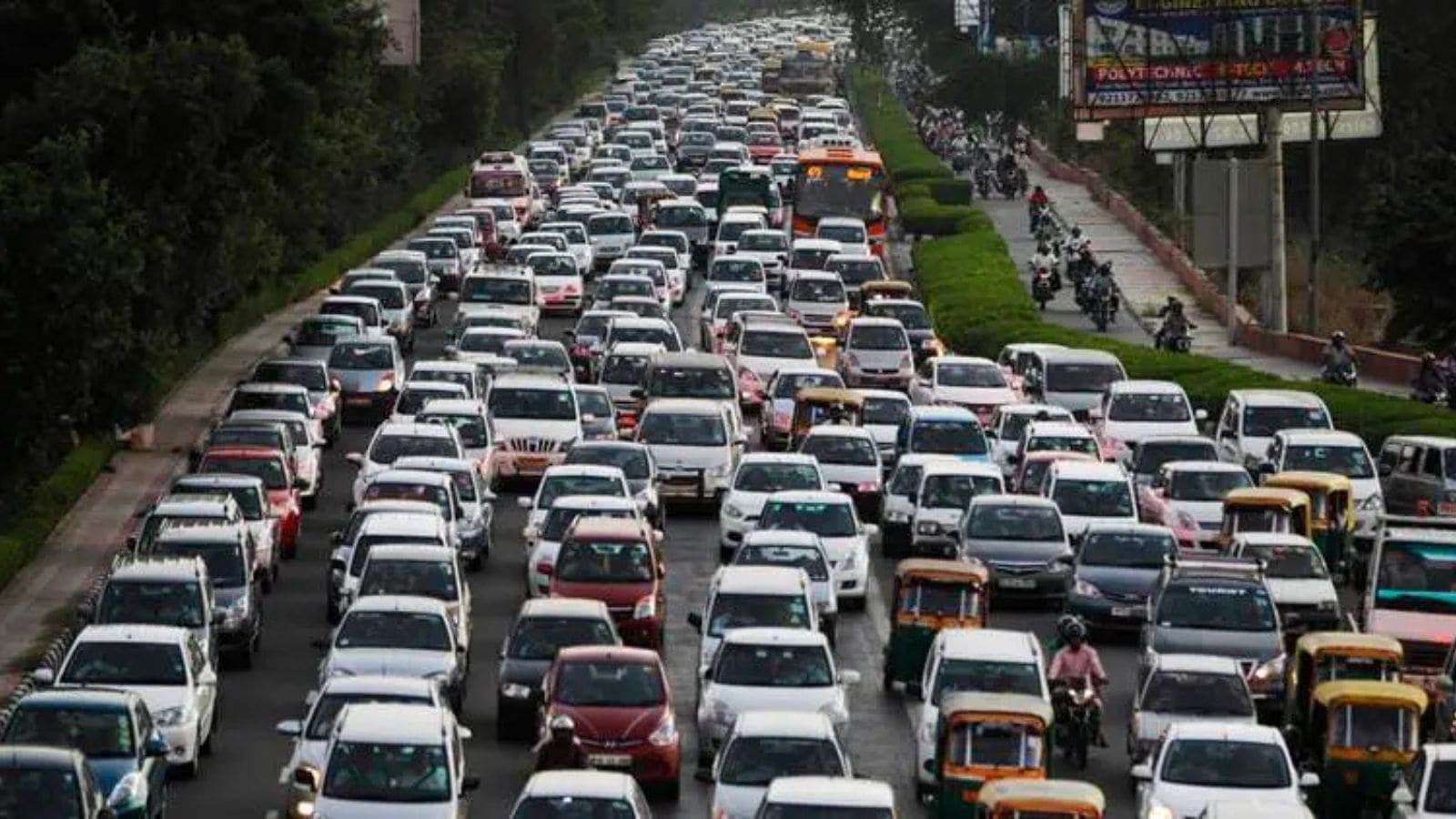 Officials also said that a 10-km commute takes just 20 minutes on BRTS, compared to 50 minutes without a dedicated lane.