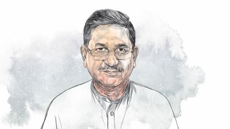 Rajiv Ranjan Singh, Hindi Push, BJP chiefs. Devendra Fadnavis. Hemant Khandelwal, Delhi Confidential, Indian express news, current affairs