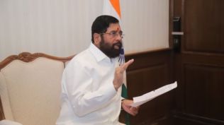 Deputy Chief Minister and Shiv Sena president Eknath Shinde