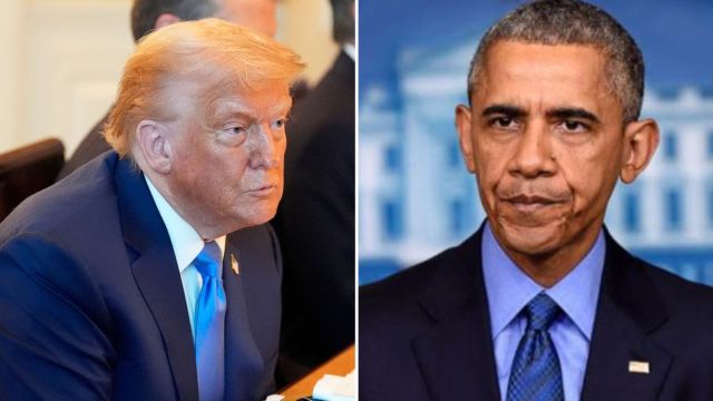 trump, obama, justice department, russia