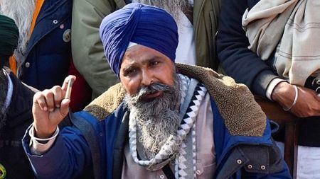 KMM coordinator Sarwan Singh Pandher