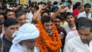 Senior Haryana Congress leader Aftab Ahmed