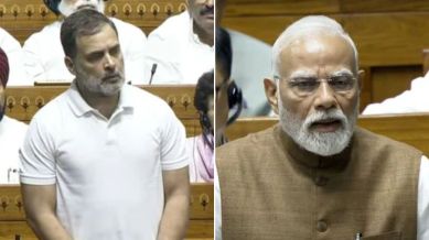 Lok Sabha Leader of Opposition Rahul Gandhi, Rahul Gandhi, Trump is lying as US President, Indian express news, current affairs