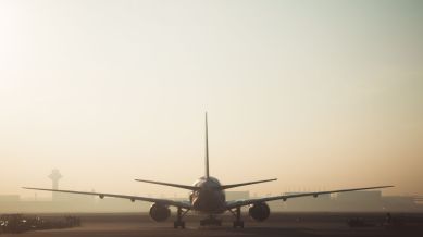 Emergency landing of a fight