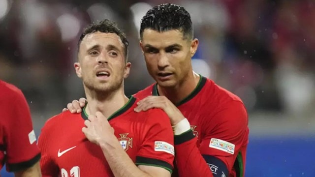 Cristiano Ronaldo paid tribute to his teammate Diogo Jota who passed away on Thursday in a car crash. (X)