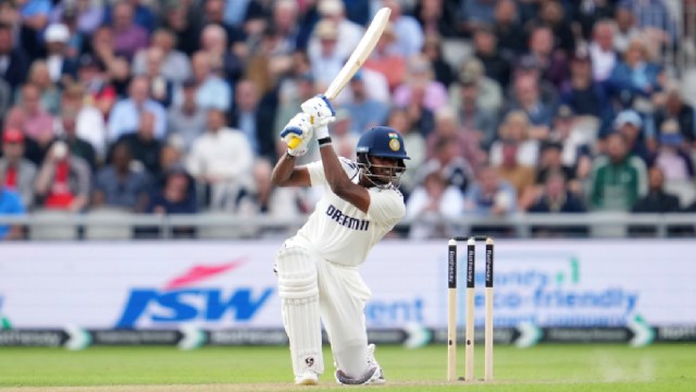Ashwin heaped praise on Sai Sudharsan who replaced Karun Nair and cracked a solid 61 in Manchester. (AP)